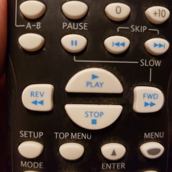 Magnavox OEM NB093 Replacement Remote for DVD CD Player Very Clean Works - Picture 8 of 10